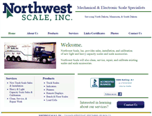 Tablet Screenshot of northwestscale.com